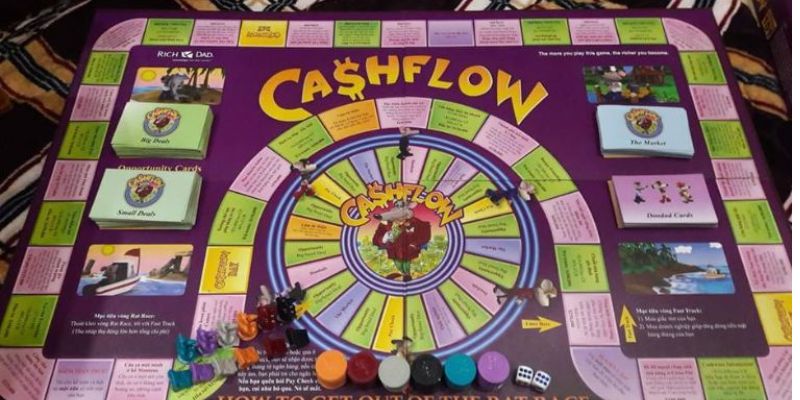 Cách chơi cashflow theo từng vòng quay trên bàn cược
