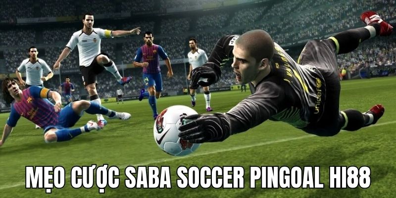 Bỏ túi những mẹo cược Saba Soccer Pingoal hay