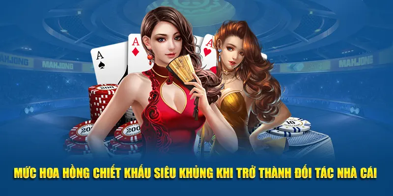 Mức hoa hồng chiết khấu siêu khủng khi trở thành đối tác nhà cái Hi88