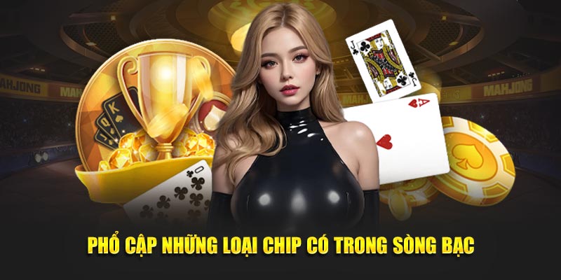 Phổ cập những loại chip có trong sòng bạc