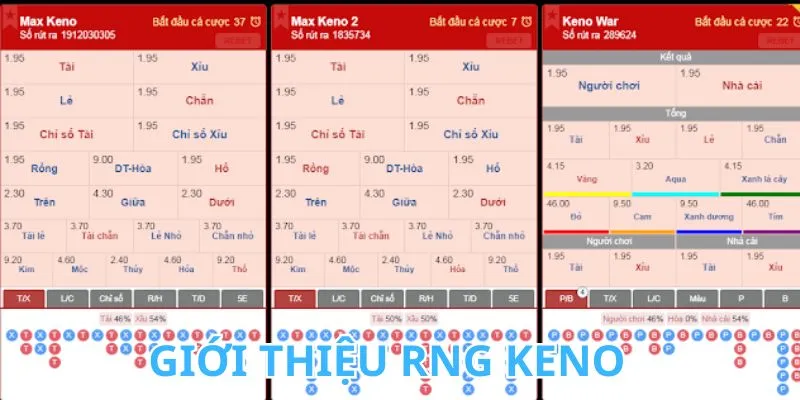 Giới thiệu về RNG Keno