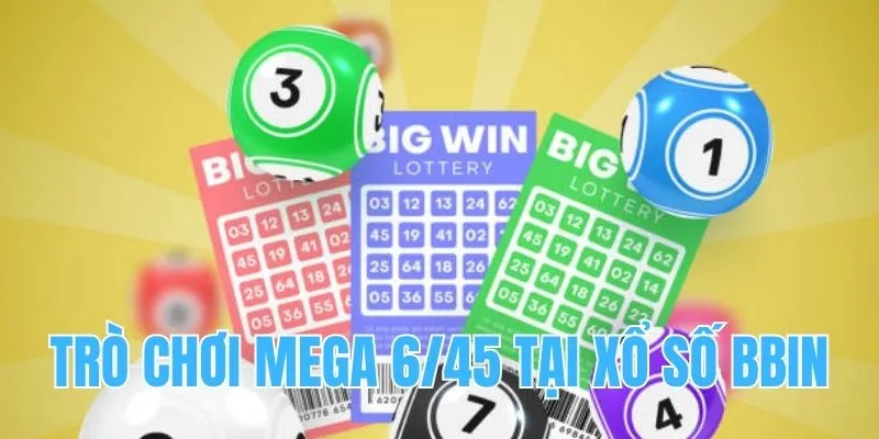 Giới thiệu sản phẩm xổ số trực tuyến Mega 6/45