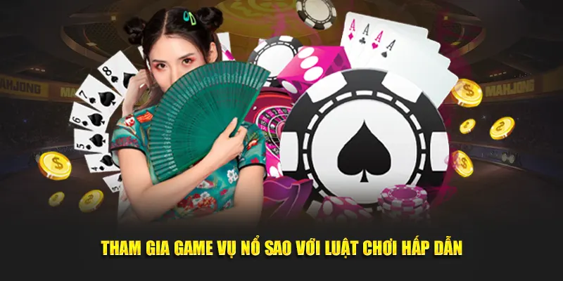 Tham gia game vụ nổ sao với luật chơi hấp dẫn