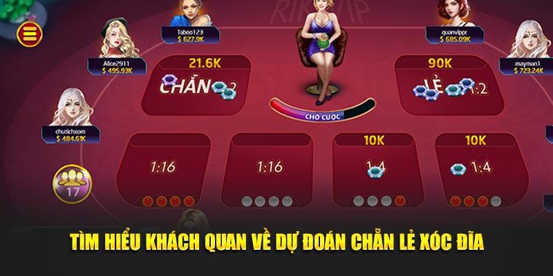 Tìm hiểu khách quan về dự đoán chẵn lẻ xóc đĩa