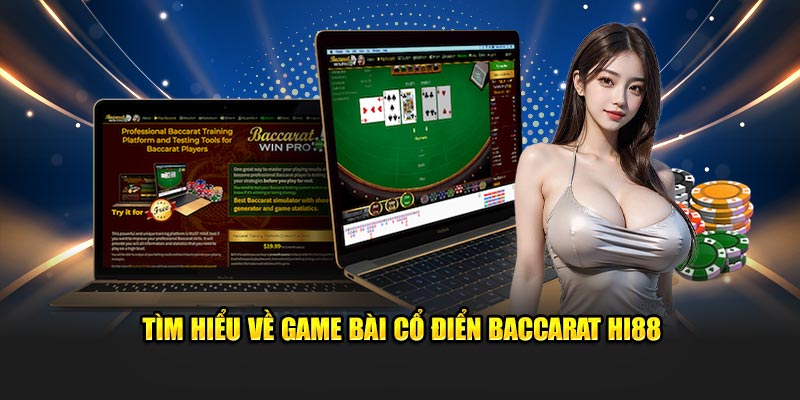 Tìm hiểu về game bài cổ điển Baccarat HI88