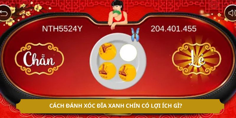 Cách đánh xóc đĩa xanh chín có lợi ích gì?